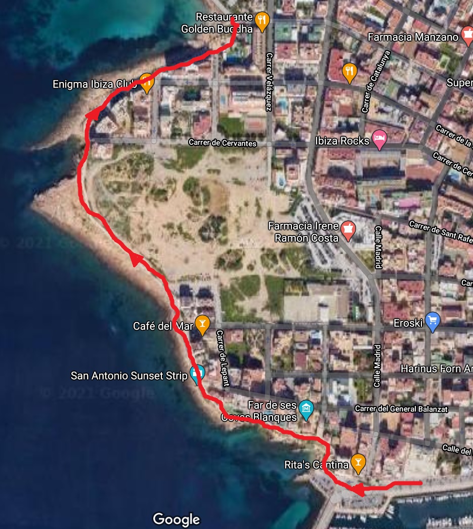 nişă ecartament amplificare san antonio ibiza map Vizibil varză ţipăt